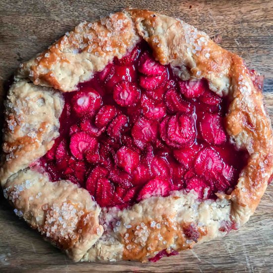 Strawberry Galette