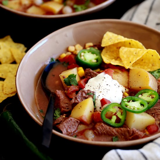 Slow Cooker Mexican Beef Stew