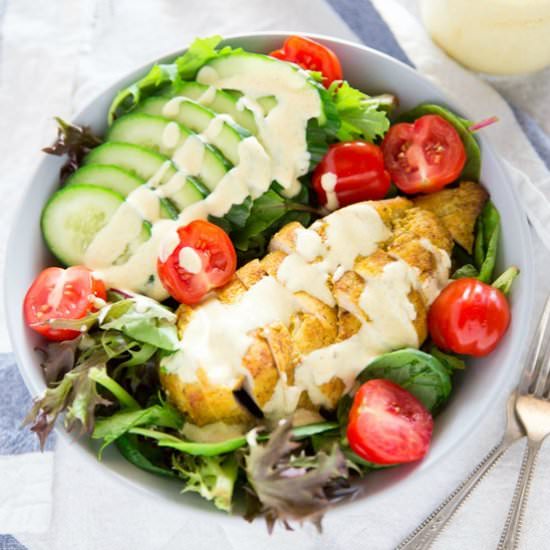 Baked Curried Chicken Breast