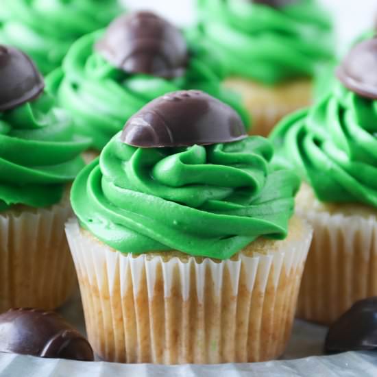 Football Cupcakes
