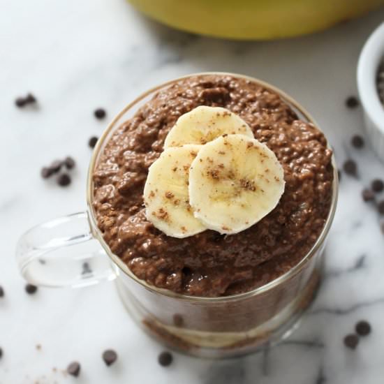 Chunky Monkey Chia Pudding