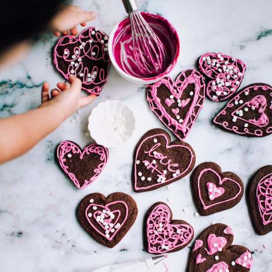 Chocolate Sugar Cookies
