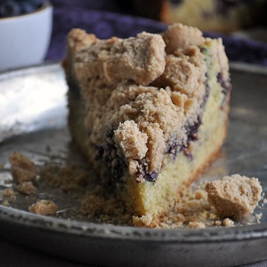Blueberry Crumb Coffee Cake