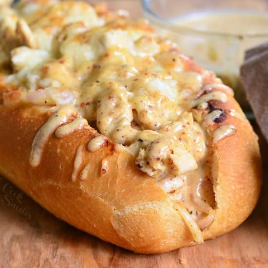 White BBQ Chicken Subs