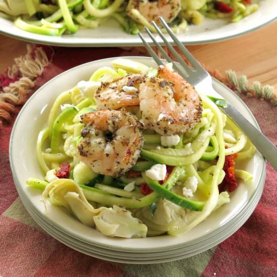 Shrimp Zoodles