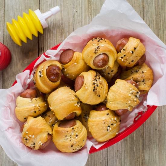 Everything Bagel Pigs in a Blanket