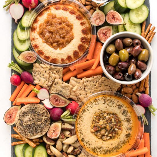 10-Minute Vegan Snack Board