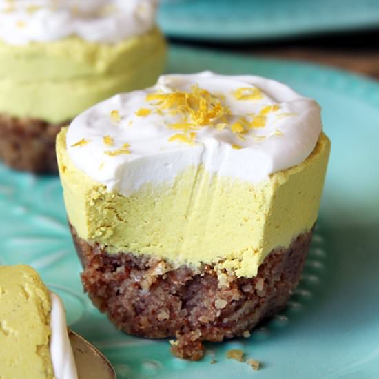 Low-Carb Lemon Ginger ‘Cheesecake’
