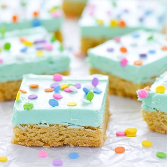 Gluten Free Sugar Cookie Bars