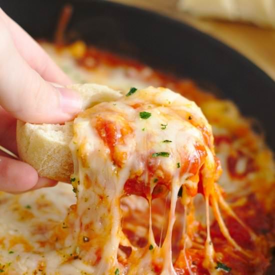 Chicken Parmesan Dip
