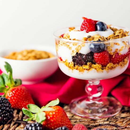 Maple Berry Parfait