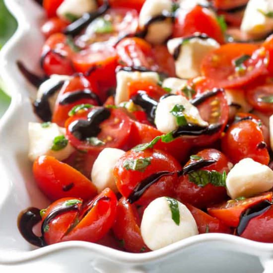 Marinated Caprese Salad