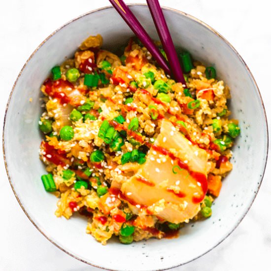 Kimchi Fried Cauli Rice