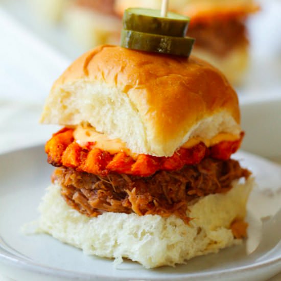 Instant Pot Pulled Pork Sliders