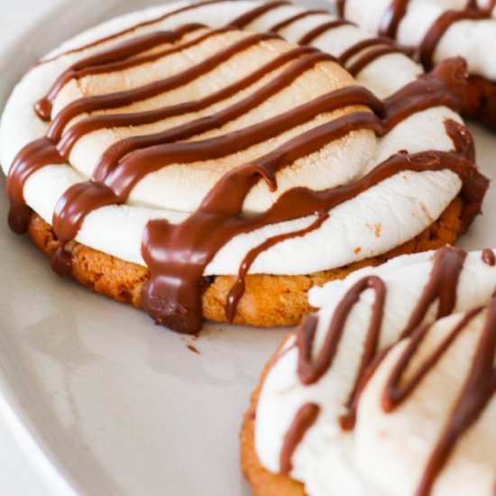Peanut Butter S’more Cookies
