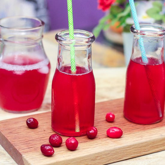 Homemade Cranberry Juice