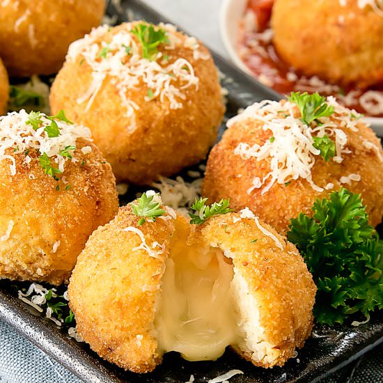 Cauliflower Arancini