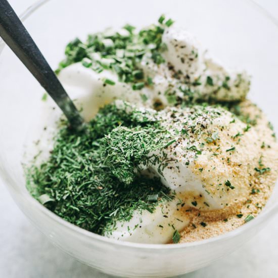 Homemade Ranch Dressing