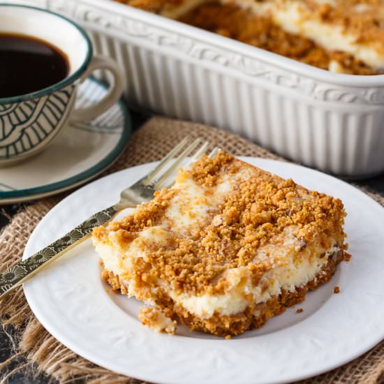 Butterscotch Cheesecake Bars