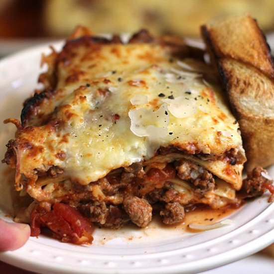 Meat Lover’s Lasagna