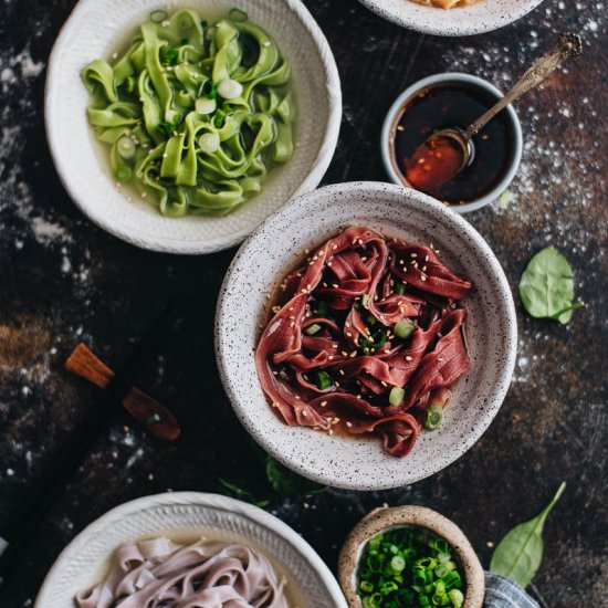 Rainbow Longevity Noodles