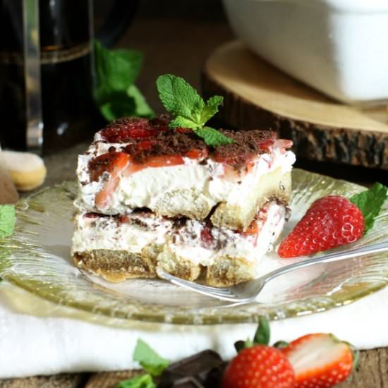 Strawberry Tiramisu