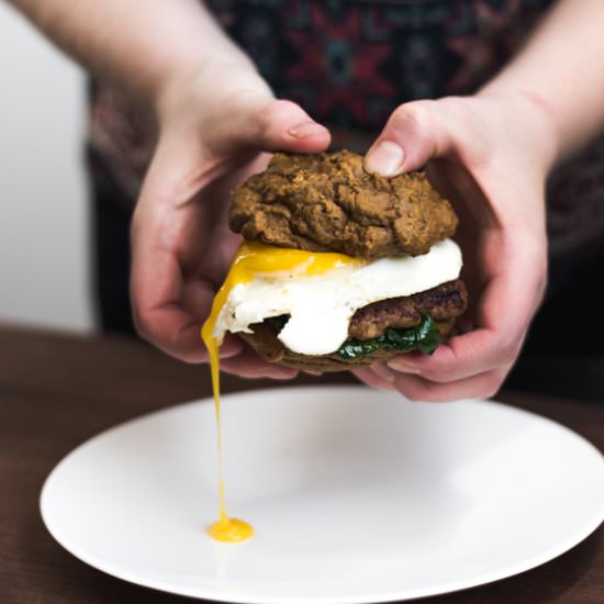 Paleo Plantain Drop Biscuits
