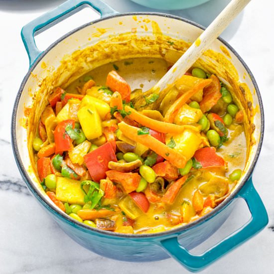 Coconut Cream Pineapple Curry