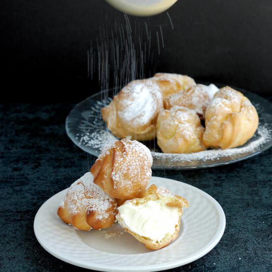 Pate a Choux – Cream Puffs