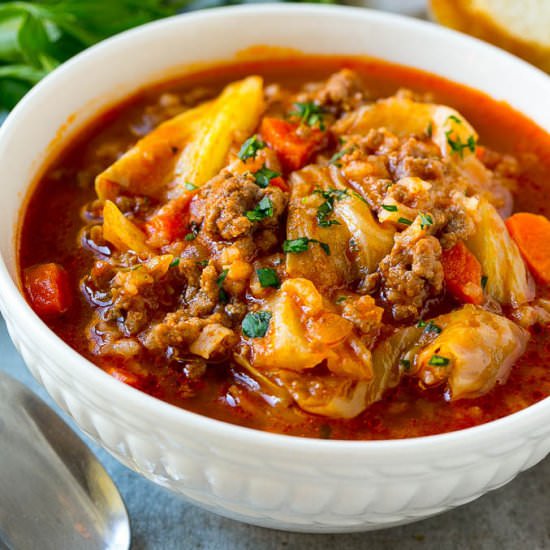 Cabbage Roll Soup