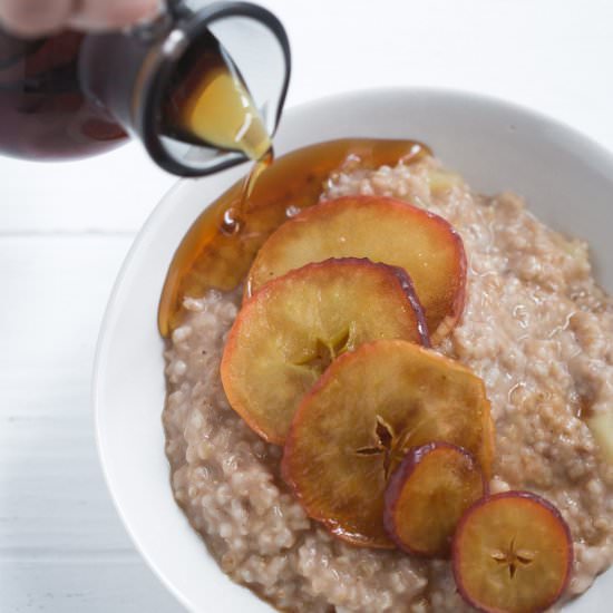 Apple Cinnamon Overnight Oats