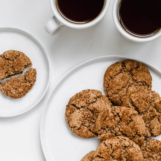 Grain-Free Snickerdoodle Cookies