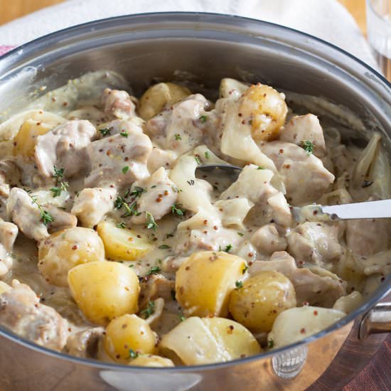 Creamy Mustard Chicken