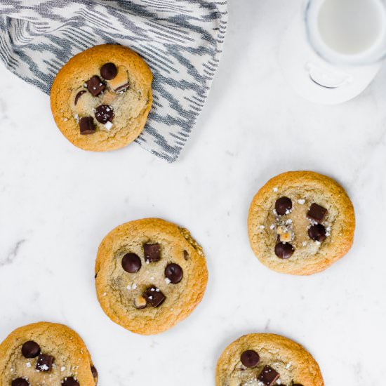 Peanut Butter & Nutella Cookies