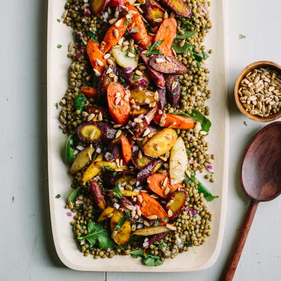 Masala Lentil Salad