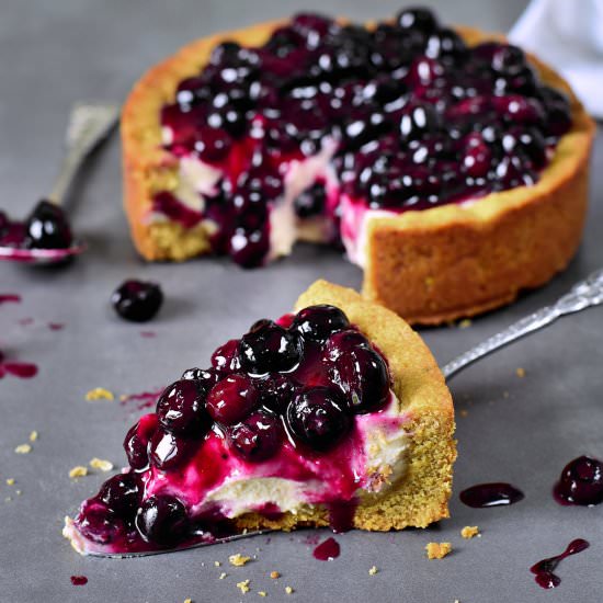 Blueberry Cream Pie