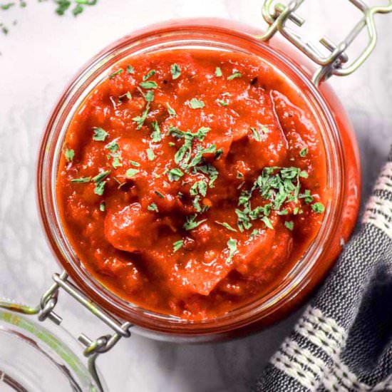 The Ultimate Low Carb Pizza Sauce