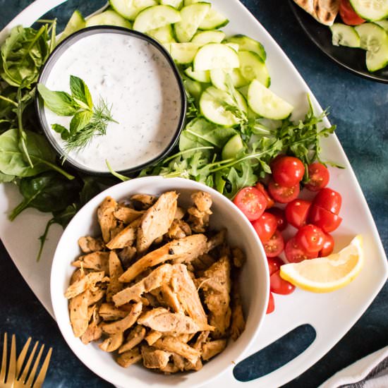 Greek Chicken with Tzatziki