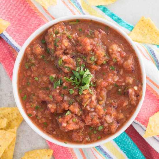 Easy Homemade Salsa