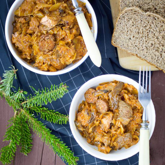 Traditional Polish BiGOS