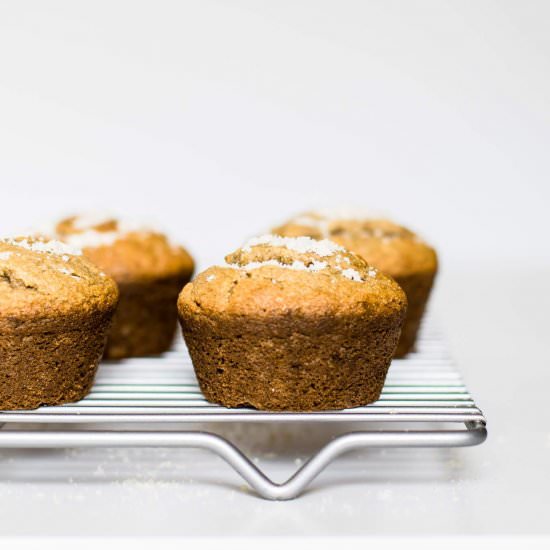 Almond Flour Banana Muffins