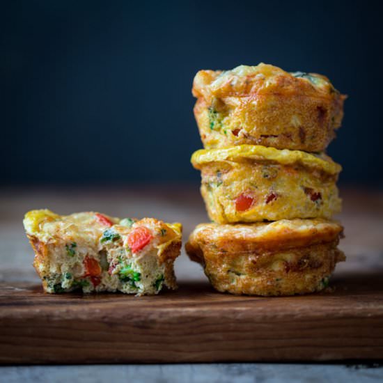 High-Protein Veggie Egg Cups