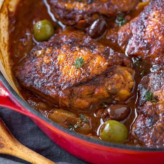 Braised Chicken Thighs