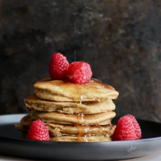 Gluten Free Almond Teff Pancakes