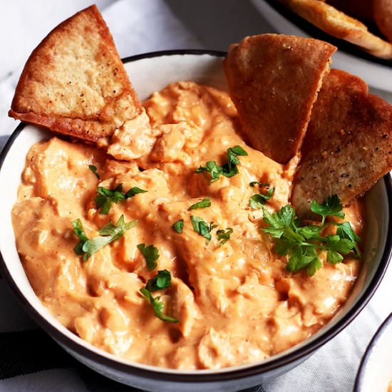 Buffalo chicken dip