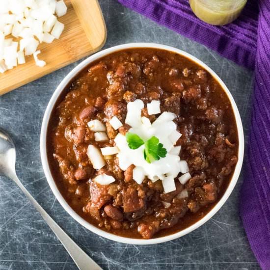 Venison Chili