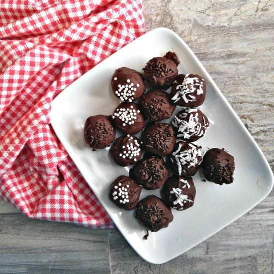 Baileys Mudslide Truffles