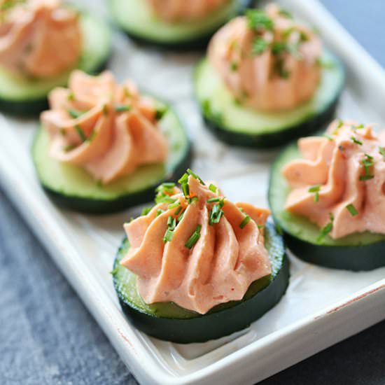 smoked salmon mousse