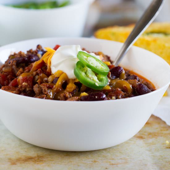 Beef and Bean Chili