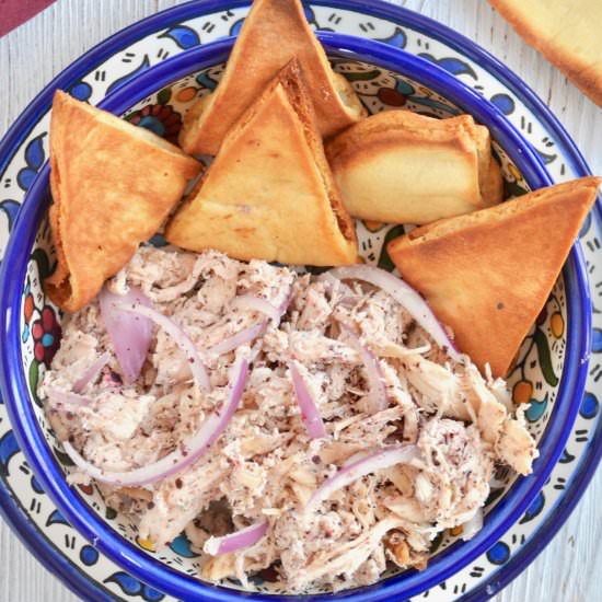 Garlic Yogurt Chicken Salad
